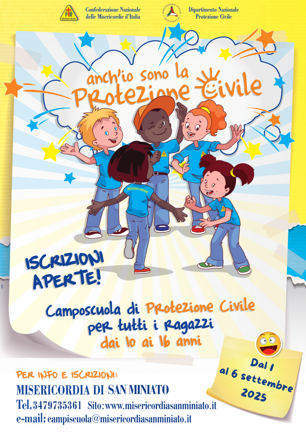 Iscrivi tuo figlio la nostro campo scuola 