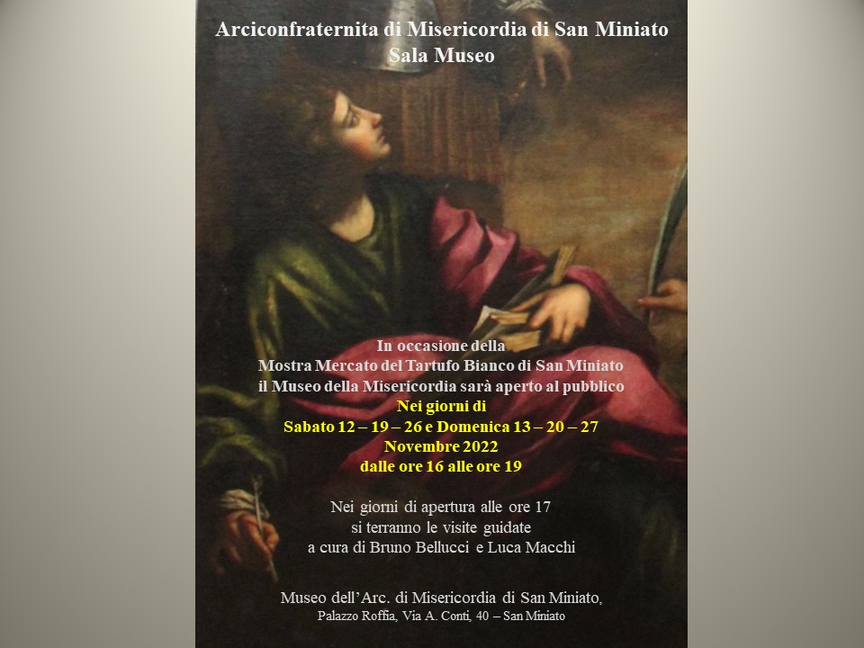 Visita al museo della Misericordia